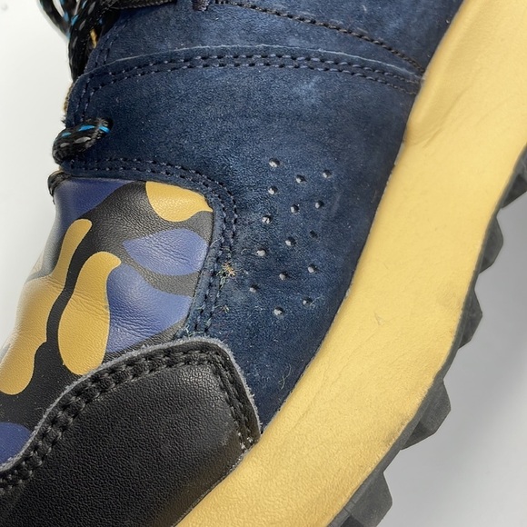 SNKR Project Men's Duane Lace Up Sneakers Navy/Tan Color US 12M - Picture 12 of 15